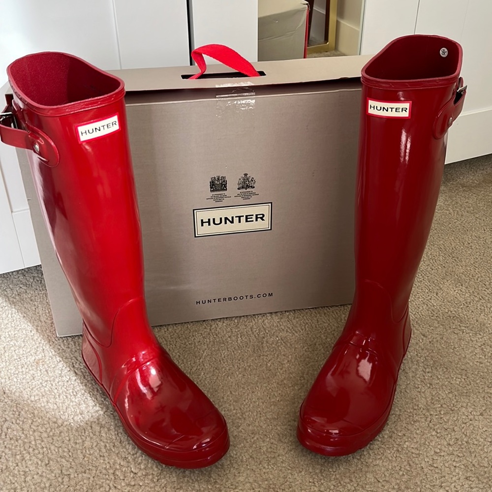 Red Hunter Boots for Sale!
